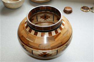 Frank's highly commended segmented bowl